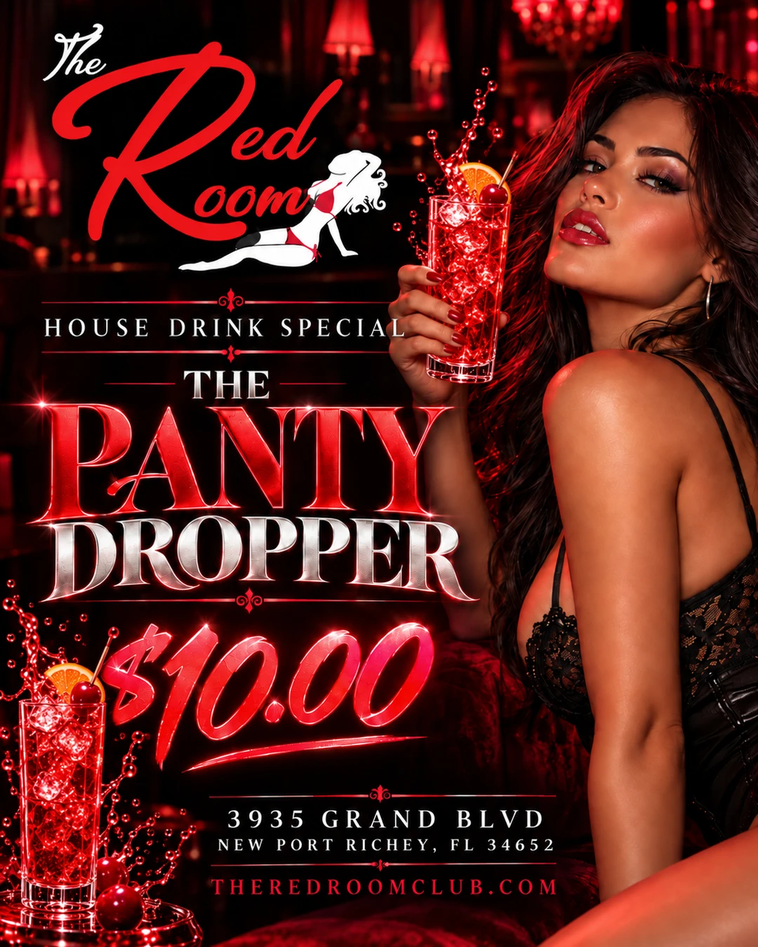 The Panty Dropper — The Red Room signature drink — $10.00